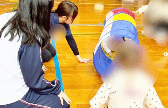 【地域活動報告】西短大の体育館であそぼう！
